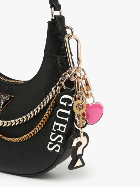 Cross Body Tas Davina Guess Zwart davina BG989918 ander zicht 3